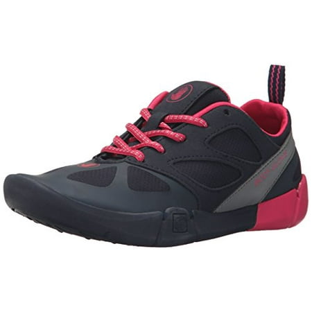 Foot Gloves Shoes - Body Glove Women's Swoop running Shoe, Dark Blue/Pink, 8 M US