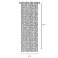 thumbnail image 2 of Maison Concepts Jacquard Panel W 8 Grom (Tree) (Blue) (96") - Set of 2, 2 of 2