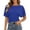 Blue1, variant on ChoXxx Women's Summer Loose Chiffon Sleeveless Button Vest Top Casual Grey XS