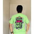 thumbnail image 3 of John Cena Lime Green Neon Green Never Give Up Mens T-Shirt 4XL, 3 of 7