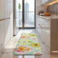 thumbnail image 4 of Pioneer Flower Floral Print Pattern Kitchen Rug Mat,Kitchen Runner Rugs Non Skid Washable,Decorative Kitchen Floor Mats for Kitchen,Sink,Laundry,17"x47.2", 4 of 7