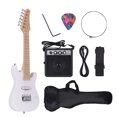 thumbnail image 1 of 28 Inch Kids Children ST Electric Guitar Kit Maple Neck Paulownia Body with Mini Amplifier Guitar Bag Strap Pick String Audio Cable Right-Handed Style, 1 of 7
