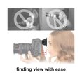 thumbnail image 3 of Eyepiece Eyecup Magnifier 1.51X Fixed Focus Viewfinder for DSLR Sport Camera-, 3 of 5