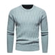 thumbnail image 2 of Suéteres Para Hombres Otoño Invierno Suéter de Punto Primavera Nueva Prendas de Punto Para Jóvenes Slim Fit Jersey de Cuello Redondo Camisa de Fondo de Color Sólido Tamaño Grande Odeerbi ODB177644, 2 of 5