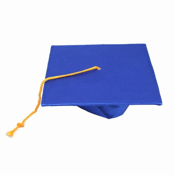 Blue Polyester Child Mortarboard Hat - Apparel Accessories - 1 Piece