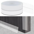 thumbnail image 4 of 10M Clear Silicone Weather Stripping Soundproof Sealing Strips Door & Window Sealing Strips for Door &, 4 of 8