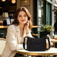 thumbnail image 7 of LEFXSMR Crossbody Bags for Women Men, Messenger Bag with Multiple Pocket, Casual Shoulder Tote Bag for Work Daily Use & Sport Travel, Black, 7 of 7