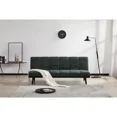 thumbnail image 2 of Sofá Cama Convertible Tapizado Verde Oscuro futon, 2 of 3