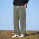 thumbnail image 5 of Pantalones casuales rectos de algodón elásticos para hombre, de estilo clásico, de primavera, para exteriores, de moda coreana, cómodos, de color caqui liso, holgados, 5 of 5