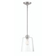 thumbnail image 2 of Trade Winds Lighting 1-Light Pendant Light In Brushed Nickel, 2 of 7