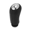 thumbnail image 1 of Perilla de Cambio Manual de 6 Velocidades Unique Bargains para Renault Captur I No.8200079112 Palanca de Cambio de Marcha Negro Tono Plateado Cromado Plástico Cuero Sintético 1Pc, 1 of 1