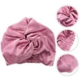thumbnail image 3 of Bonnets de Nuit Élastiques Larges Bonnet de Nuit Imitation Soie Double, 3 of 8