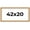 Bhutan, variant on 42x20 Wide Bronze Real Wood Picture Frame Width 1.5 inches | Interior Frame Depth 0.5 inches |