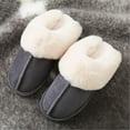 thumbnail image 1 of Fur Slippers Slippers Women Warm Indoor Slippers Soft Home Slippers, 1 of 1