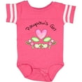 thumbnail image 3 of Inktastic Pawpaw's Girl Heart Flowers Girls Baby Bodysuit, 3 of 5