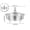 B, variant on Stainless Steel Steamer with Carrying Handle Three Legged Stand, Multifunctional Home Steamer, Essential for Healthy Cooking