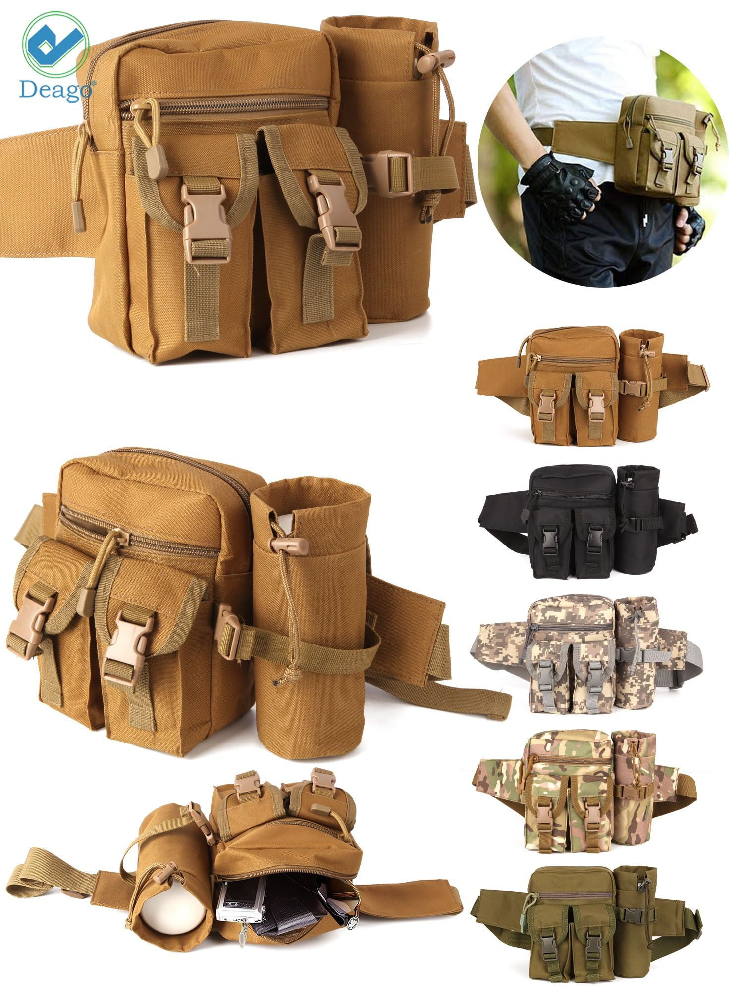 Free Knight Waterproof Tactical Molle Bag Waist Fanny Pack Hiking Fish –  Bargain Bait Box