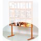 thumbnail image 1 of Soporte de suelo de roble macizo opcional para los modelos Divulge LM-16, LM-12, MM-12 y MM-9 Wooden Mallet  LM-FSMO, 1 of 1