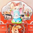 thumbnail image 3 of Popmart Yoki viaje alrededor del mundo bolsa ciega acción Anime figura misteriosa juguetes y pasatiempos Caixas Supresas caja sorpresa regalos, 3 of 4
