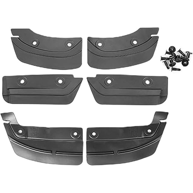 6Pcs/set Mud Flaps Mudguards Replacement Splash Guards For for Model 3 Y M3-EX92RW Car Modification(6Pcs Set)