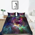 thumbnail image 1 of Home Bed Set Colorful Bedding Cover Suit Highend Fashionable Polyester Quilt Cover Set Pillowcase,Full (80"x90"), 1 of 4