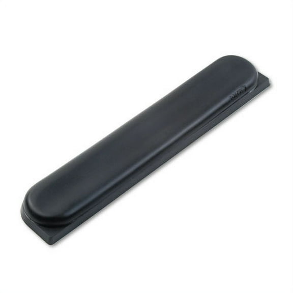 "Proline Sculpted Keyboard Wrist Rest, 18 x 3.5, Black | Bundle of 2 Each"