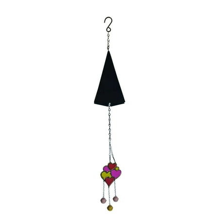 

Modern Home Decor Room Decor Geometric Bell Outdoor Courtyard Decoration Pendant Metal Electroplating Creative Wind Bell Bronze