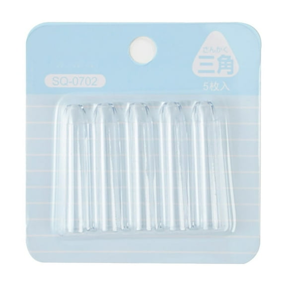 Clearance Under $1 Transparent Pencil Caps 5 Pieces,12 Pcs Pencil Caps Plastic Pencil Tip Protector Cover Clear Pencil Toppers Colorful Pencil Stationery Supplies,Office Cabinet