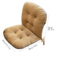 CheAAlet Ergonomic Seat Cushion for Office and Dining Chairs, Winter