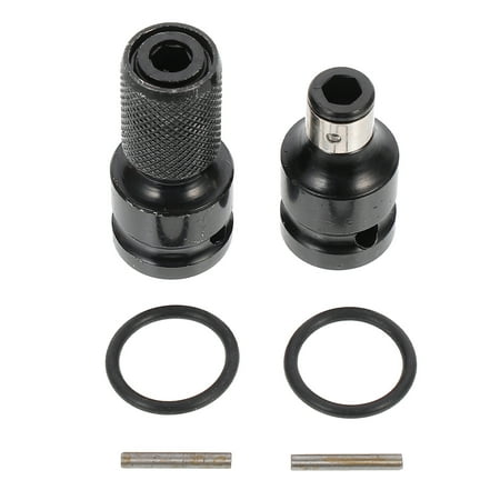 

Gong 2Pcs Impact Wrench Adapters Drill Chuck Quick Release Converter Adapters