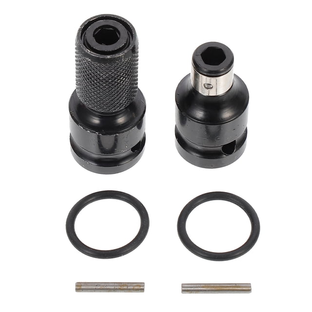 Shisuyan Adaptateur de Réducteur de Prise d'Impact Ensemble Acier 2 Pcs 1.97x0.91x0.91 Po