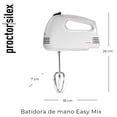 thumbnail image 2 of Batidora de Mano Proctor Silex 5 Velocidades Compacta y Ligera 125 W, 2 of 12