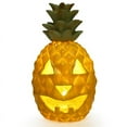 thumbnail image 3 of Pineapple Lantern - Yellow Light Halloween Decoration Resin with Inner, 3 of 9