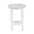 thumbnail image 5 of Convenience Concepts American Heritage Table d'Appoint Ron en Finition Bois Blanc, 5 of 5