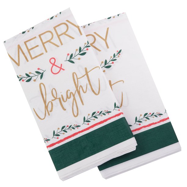 Holiday Time Merry & Bright Table Cover