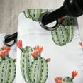 thumbnail image 3 of Ambesonne Mexican Grommet Curtain, Cactus Plant Desert, 50" x 72", Green and Orange, 3 of 6