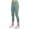 thumbnail image 2 of Reebok Womens Aspire Skinny Capri Compression Athletic Pants, 2 of 3