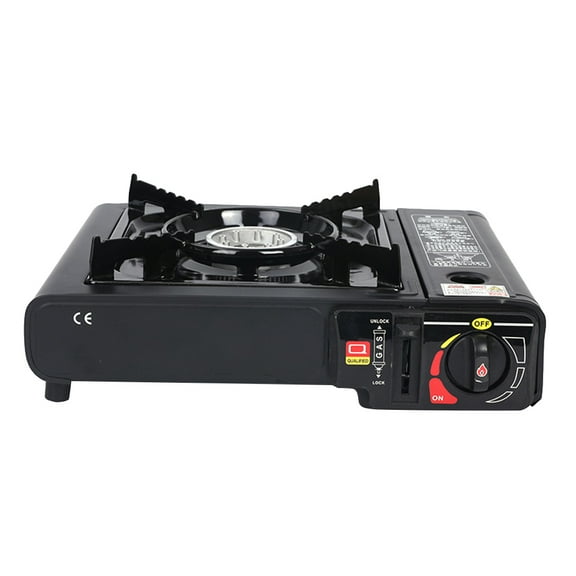 ULTNICE Portable Outdoor Gas Stove for Camping with Stainless Steel Material and Adjustable Flame