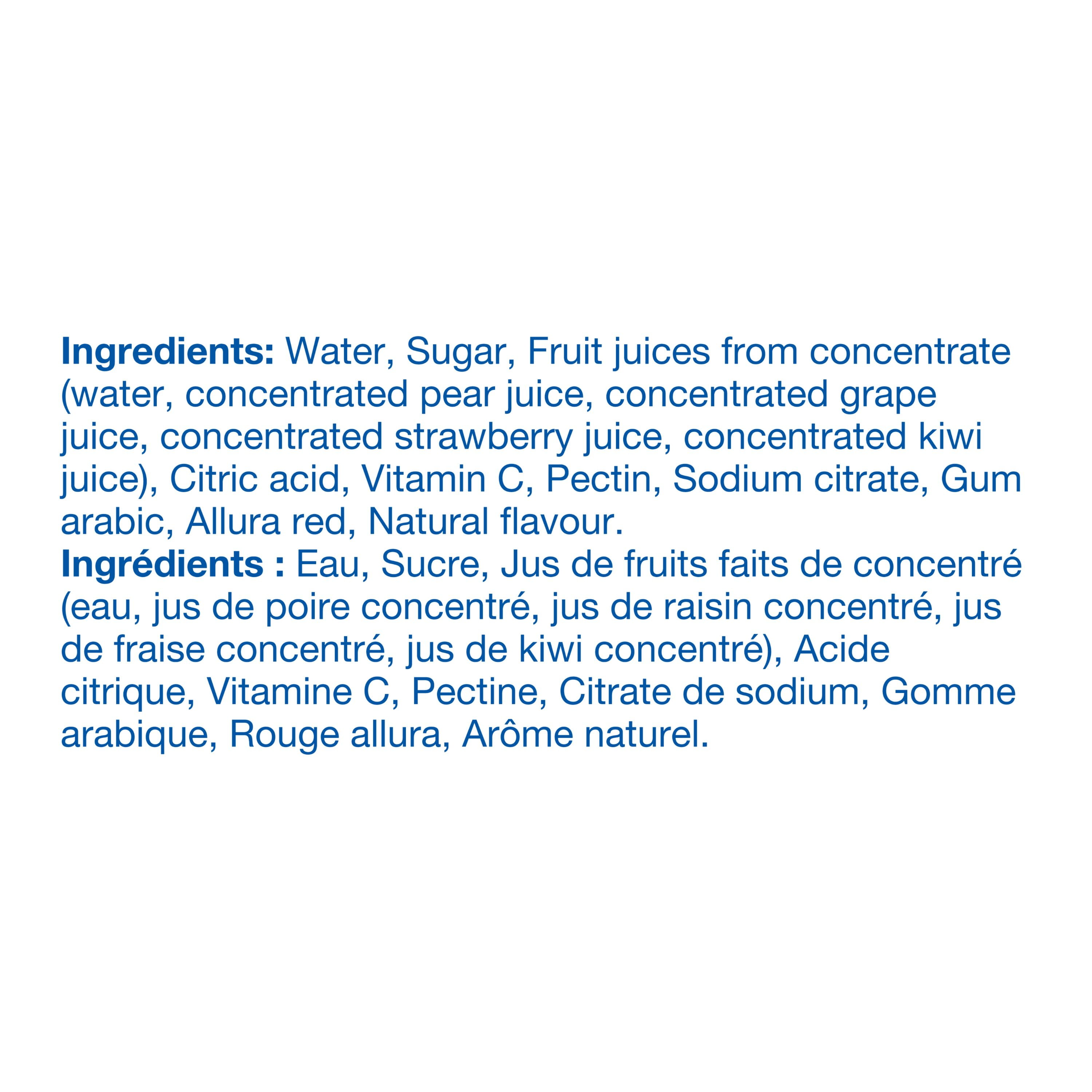 Dole Strawberry Kiwi Juice Cocktail 12 x 340 mL, Cans, 12x340mL