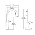 thumbnail image 2 of Harmony Single-Handle Kitchen Faucet in Lustrous Steel, 2 of 2