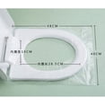 thumbnail image 4 of PENGXIANG Disposable Toilet Seat Covers For Bathroom Home Travel Portable, 4 of 5