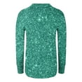thumbnail image 3 of Kaemgyyd Sequin Tops for Women Casual Sparkly Long Sleeve Crewneck Tops Oversized Loose Glitter Fall Fashion Clothes Trendy Outfits, 3 of 3