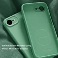 thumbnail image 4 of Dteck for iPhone 16e Case with Lanyard, Compatible with Mag-Safe, Upgraded Liquid Silicone with Camera Protection Soft Anti-Scratch Microfiber Lining Phone Case for iPhone 16e 6.1",Gray, 4 of 8