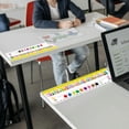 thumbnail image 5 of WIRESTER Set 25pcs Name Plates for Classroom School Student, Name Plate for Desk With Alphabet, Number Line, Ruler & More Classroom Essentials - Colorful Alphabet Animal Names, 5 of 8
