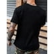 thumbnail image 2 of [Camiseta de cuello redondo] Camiseta de cuello redondo para hombre: informal y cómoda, corte regular, estampado gráfico original, lavable a máquina., 2 of 5