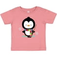 thumbnail image 3 of Inktastic Hockey Christmas Penguin Boys or Girls Baby T-Shirt, 3 of 5