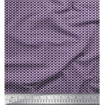 thumbnail image 1 of Soimoi Poly Georgette Fabric Dot & Paisley Decor Fabric Printed Yard 52 Inch Wide, 1 of 3