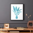 thumbnail image 6 of Watercolor House Plant I Framed Print in Black Solid Wood 8 x 10 Framed Print, 6 of 6