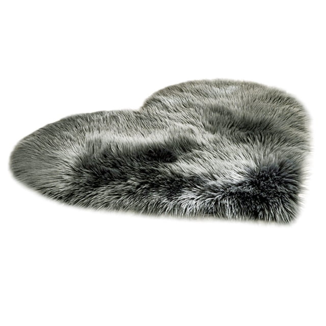 Non Slip Mats for Floor Wool Imitation Sheepskin Rugs Faux Non Slip Bedroom Carpet Mats Yoga Mat Non Slip Non Slip Yoga Mat Rug Mat Non Slip