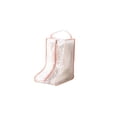 thumbnail image 1 of Cateissary Bolsa de almacenamiento de botas de PVC, portátil, transparente, impermeable, a prueba de humedad, asa de elevación protectora, Almacenamiento y organización del hogar Rosado Corto, 1 of 6